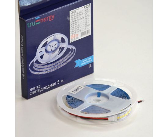 Светодиодная лента truEnergy 19,2W/m 4000K 24V SMD2835 240D IP20 2000Lm 5м 16507 – изображение 3
