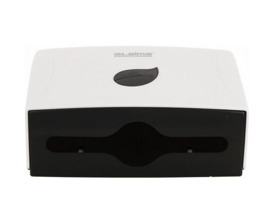 Диспенсер для полотенец ЛАЙМА PROFESSIONAL ECO Система H2, Z-сложения, белый, ABS-пластик 606547 – изображение 4