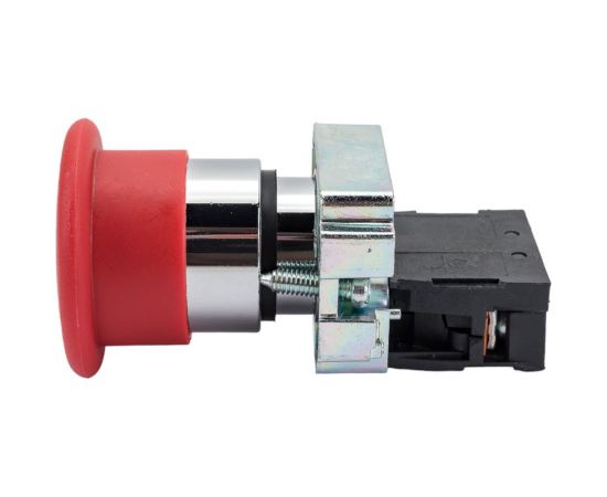 Кнопка управления CHINT "Грибок" d40мм (2) NP2-BC42 без подсветки красная 1НЗ IP40 574846 – изображение 4