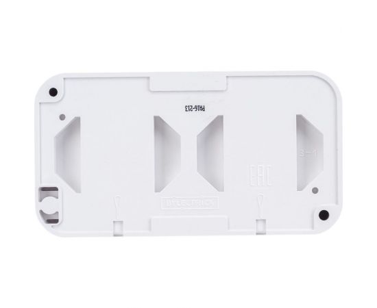 2-местная розетка Bylectrica ОУ с заземлением, IP44, серия Прочие изделия, белый, РА16-213 – изображение 4