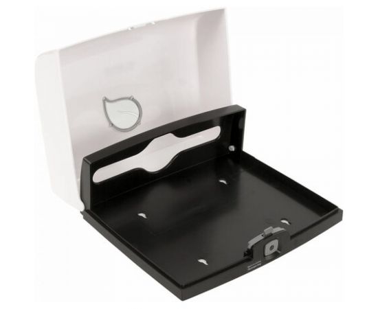 Диспенсер для полотенец ЛАЙМА PROFESSIONAL ECO Система H2, Z-сложения, белый, ABS-пластик 606547 – изображение 5