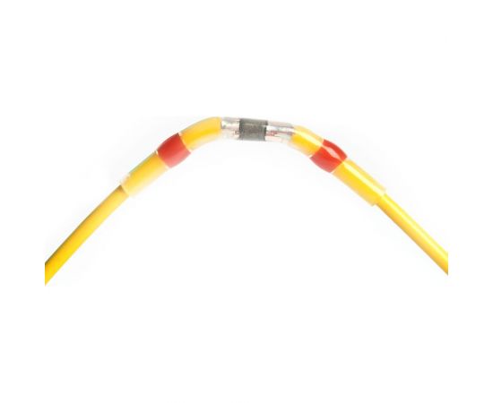 Термоусаживаемая ГСИ STEKKER Ld302-15-25 с припоем 1,5-2,5 мм 27a, прозрачный/голубой, 100шт в упак, 49158 – изображение 5