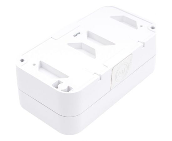 2-местная розетка Bylectrica ОУ с заземлением, IP44, серия Прочие изделия, белый, РА16-213 – изображение 5