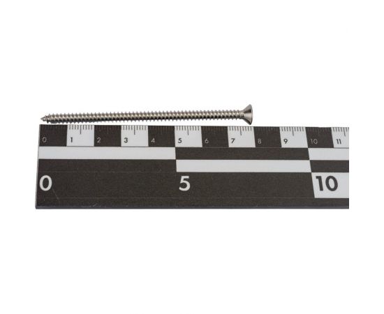 Нержавеющий саморез с потайной головкой KREPFIELD 4,2x80 мм, DIN 7982, А2, крестообразный шлиц PH, 40 шт. 7982А2САМОРЕЗ4.2X80-40 – изображение 5