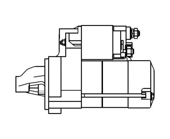 Стартер для автомобилей Toyota Corolla E150 /Rav 4 A30 1.6i/2.0i 1кВт StartVOLT LSt 1903 – изображение 6