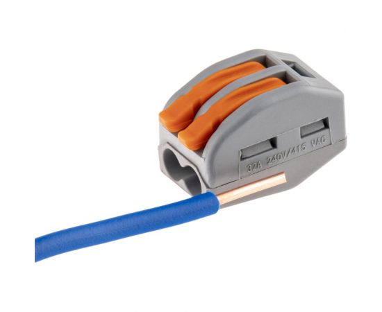 Соединительные монтажные клеммы duwi с рычажком СМК 222-412 25мм2 50 шт. 26622 8 – изображение 6