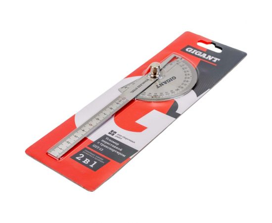Переставной угломер с транспортиром 150 мм Gigant GST-13 – изображение 7