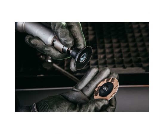 Диск шлифовальный быстросменный на винтовом креплении (ролок) MEDIUM 50 мм Abraforce АМ092523 – изображение 7