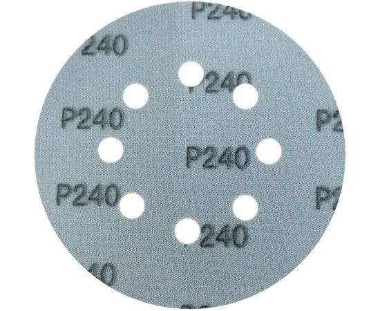 Диск шлифовальный White на бумажной основе 8 отверстий, 125 мм, Р120 Abraforce 164922 – изображение 7