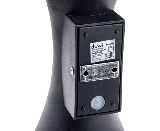 Настенный накладной светильник duwi NUOVO LED 6Вт ABS пластик 3000К IP 54 черный 2 луча 24786 3 – изображение 7