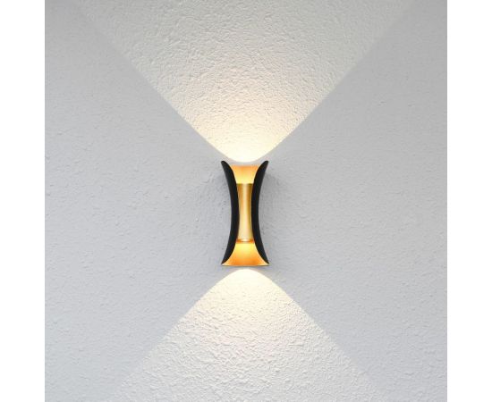 Настенный накладной светильник duwi NUOVO LED 6Вт ABS пластик 3000К IP 54 черный 2 луча 24786 3 – изображение 10