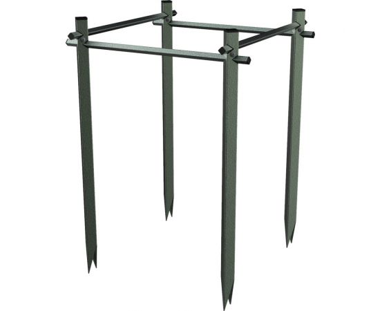 Ограждение GRILLUX Unit зеленое, 600x800 мм, квадрат ВЗР2529-01 