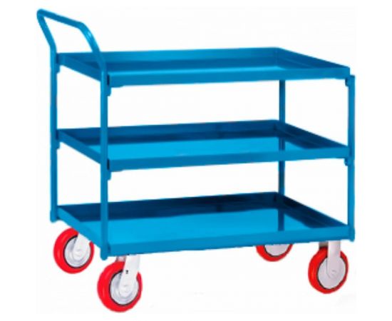 Цельнометаллическая 3-х ярусная тележка МосТележка 620x920 мм ТЯМ3-9262 