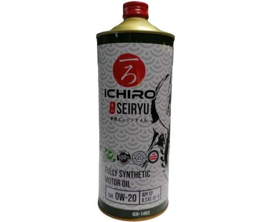 Моторное масло ICHIRO SEIRYU 0W20 API SP/ILSAC GF-6 1л ICR-1463-1 