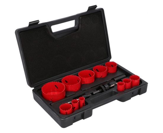 Набор коронок биметаллических (14 предметов; 19-76 мм) DRAUMET 6173 