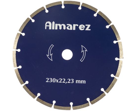 Диск отрезной алмазный Кирпич/блок (230х22.23 мм) Almarez 304230 