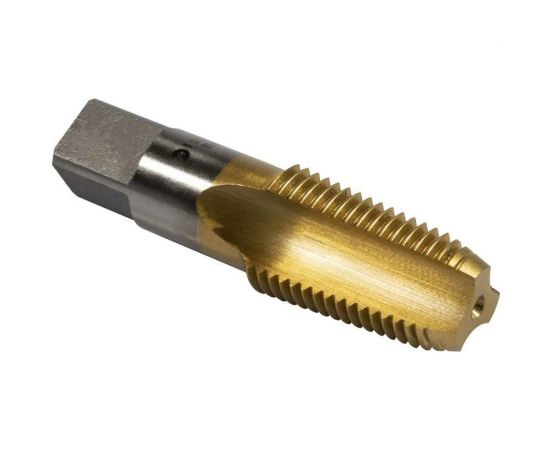 Метчик для конической резьбы ИНСТУЛС м/р, W. 27.8x1.814, 14Н, Р6М5 00001342886 