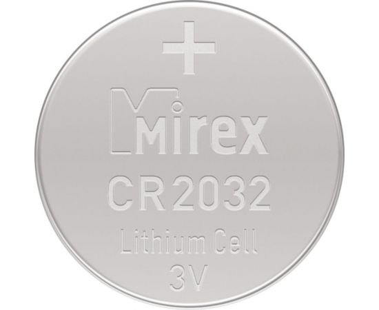 Литиевая батарея Mirex cr2032 3v 1 шт 23702-CR2032-E1 