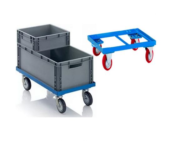 Платформенная тележка для Евробокса МосТележка 820x1220 мм ТПКСб-12282 