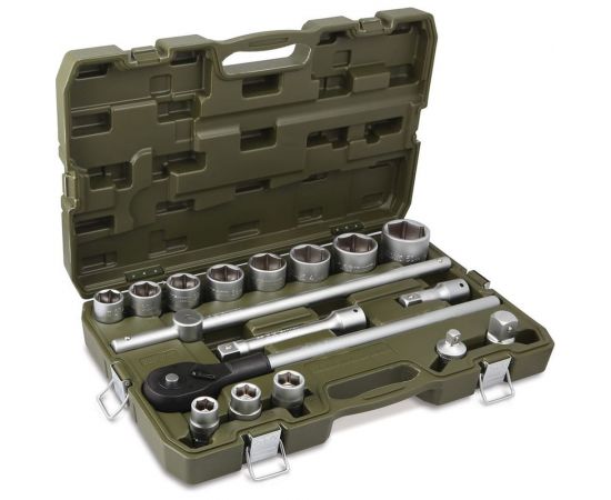 Набор головок и принадлежностей Дело Техники 3/4"", 17 предметов 630717 