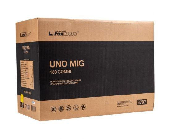 Сварочный полуавтомат FOXWELD UNO MIG 180 COMBI 6787 – изображение 17