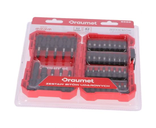 Набор ударных бит 42 предмета DRAUMET 8989 – изображение 2