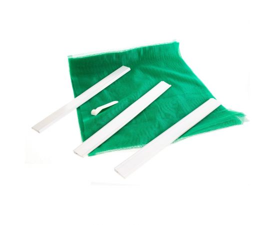 Противомоскитная сетка для двери с крепежной лентой и грузиками Stayer STAYER COMFORT ПЭТ зеленая, 1.0x2.2 м 12502-10-22 – изображение 2