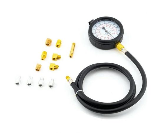 Набор для измерения давления масла в двигателе и автоматической трансмиссии TOPAUTO И2405 – изображение 2
