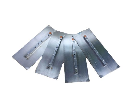 Стальные лопасти (4 шт; 6""x14""; сталь 2 мм) для PT900 GIKS GIKS 6x14 – изображение 2