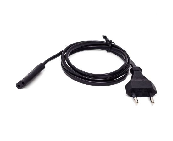 Кабель питания Filum cee 7/16-с7, 2x0.5мм?, 220в, 2.5a, чёрный, 1м FL-PC2.5-EU-C7-1M – изображение 2