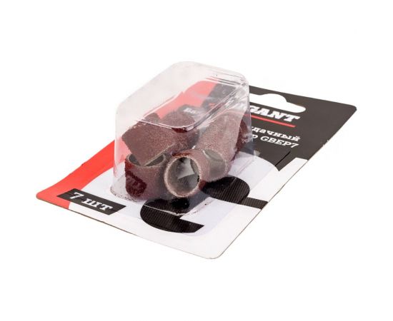 Наждачный бандаж и штифт набор 7 шт, 12.7x12.7 мм Gigant GBEP7 – изображение 3