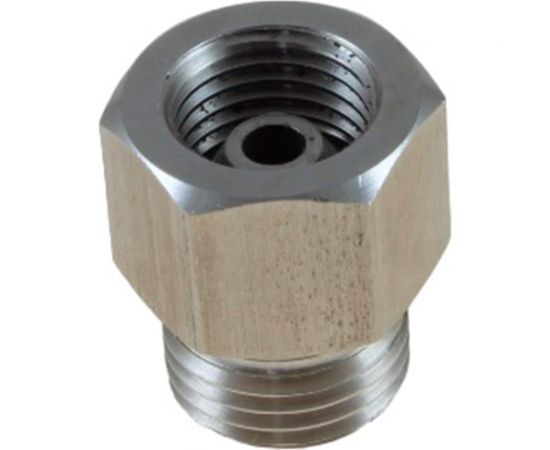 Переходник М16x1.5 П х 1/4"М NPSM наружн./внутр. с метрической на дюймовую резьбу AktiSpray 401416МП – изображение 3