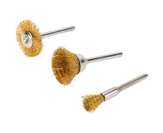 Латунированные корщетки набор 3 шт Gigant GBBB3 – изображение 3