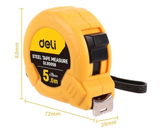 Рулетка DELI DL9005B 98279 – изображение 3