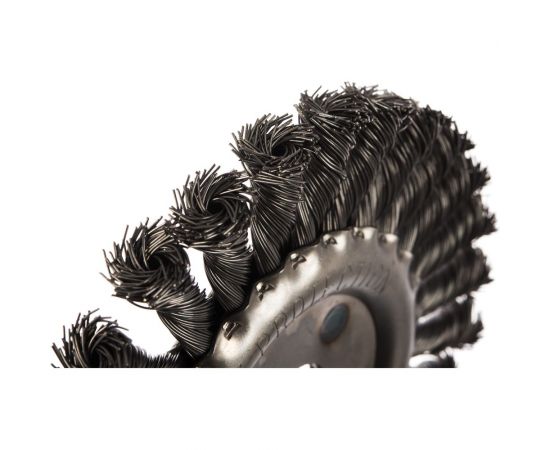 Щетка-крацовка дисковая, 150 мм, 22.2 мм РемоКолор 45-2-715 – изображение 3