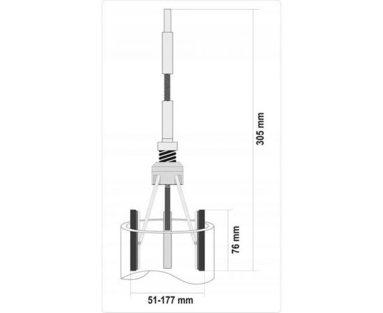 Хон для расточки цилиндров YATO 51-177 мм YT-05812 – изображение 3