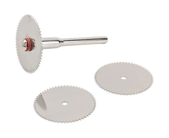 Отрезной круг по дереву, пластику из нержавеющей стали с оправкой 22х2 мм, 3 шт Gigant GCSSW22 – изображение 3