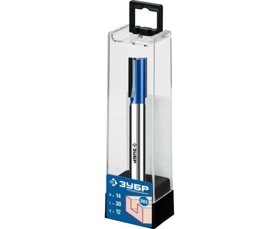 Пазовая прямая фреза с нижними подрезателями ЗУБР Профессионал 14x30 мм 28755-14-30 – изображение 3