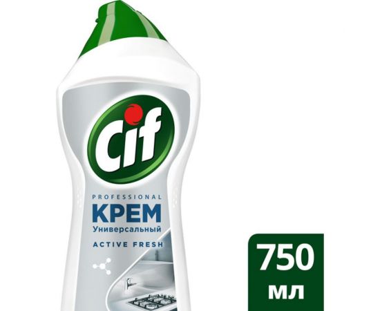 Чистящее средство крем CIF 750 мл, professional active Fresh 608338 – изображение 4