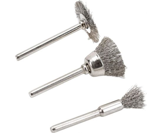 Щетка нержавеющая сталь, 3 шт Gigant GBSS3 – изображение 4