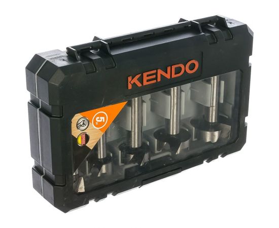 Набор сверл Форстнера (5 шт; 15-35 мм) KENDO 11606135 00000073227 – изображение 4