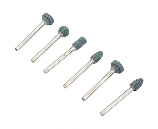 Силиконово-карбидные шарошки 6 шт, P120 Gigant GCS-C6 – изображение 5