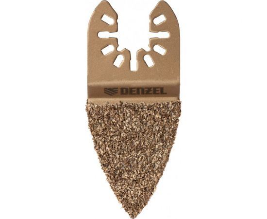Насадка шлифовальная дельтовидная HM по плитке и дереву 33 мм для МФИ Denzel 782321 – изображение 5