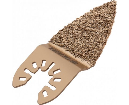 Насадка шлифовальная дельтовидная HM по плитке и дереву 33 мм для МФИ Denzel 782321 – изображение 6