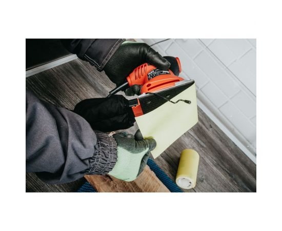 Бумага наждачная (5 м; 115 мм; Р180; желтая) Abraforce 26600 – изображение 6