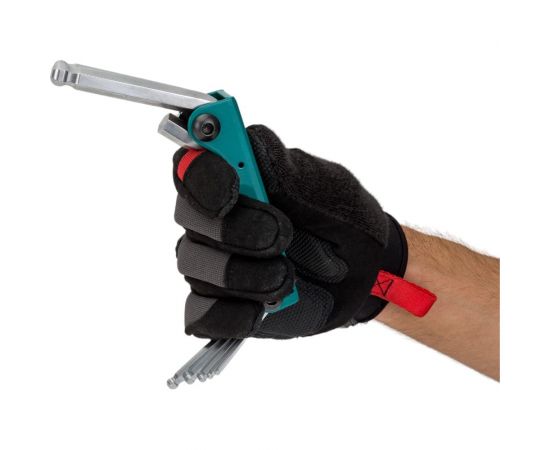 Набор ключей 6-гранных с шаром складной, 7 предметов 2.5, 3- 6, 8, 10мм ROCKFORCE RF-5072BF – изображение 6