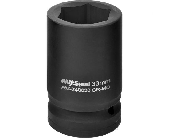 Головка ударная шестигранная (33 мм; 1DR) AV Steel AV-740033 