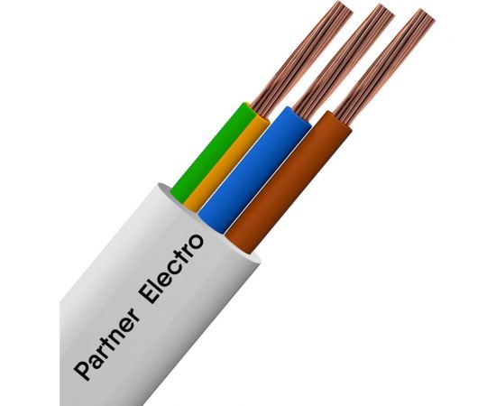 Провод Партнер-электро ПуГВВ 3x2,5 гост (10м) P056G-03NP06MC-B010 