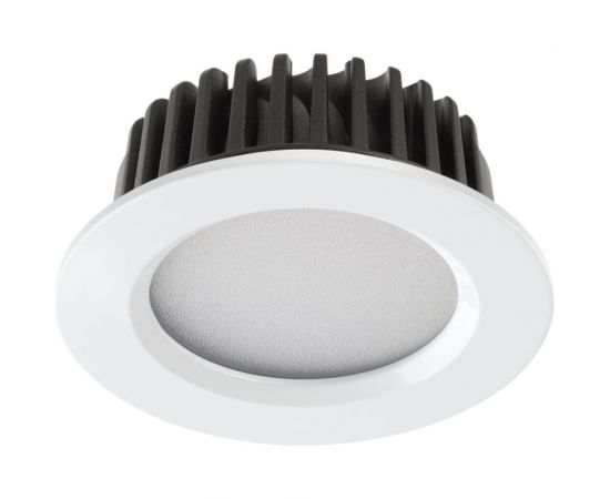 Встраиваемый светильник NOVOTECH светодиодный пластик LED 10W DRUM 357907 