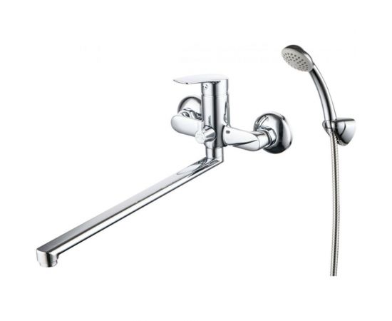 Смеситель для ванны с длинным изливом Milardo Horizont HORSB02M10 